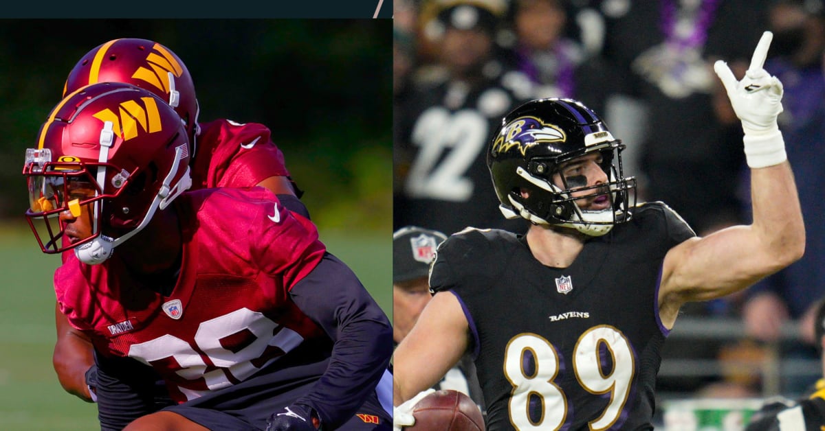 Report: Ravens TE Mark Andrews Injures Commanders CB on Body Slam