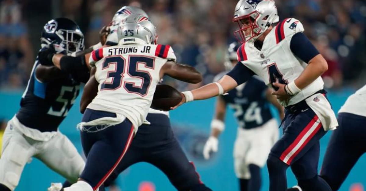 Pierre Strong has breakout game for Patriots on Monday Night Football