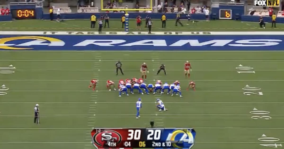 ALL TIME BAD BEAT!!! Rams kick a meaningless field goal to COVER +