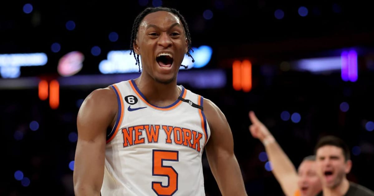 New York Knicks' Immanuel Quickley Opens As Sixth Man Award Betting ...