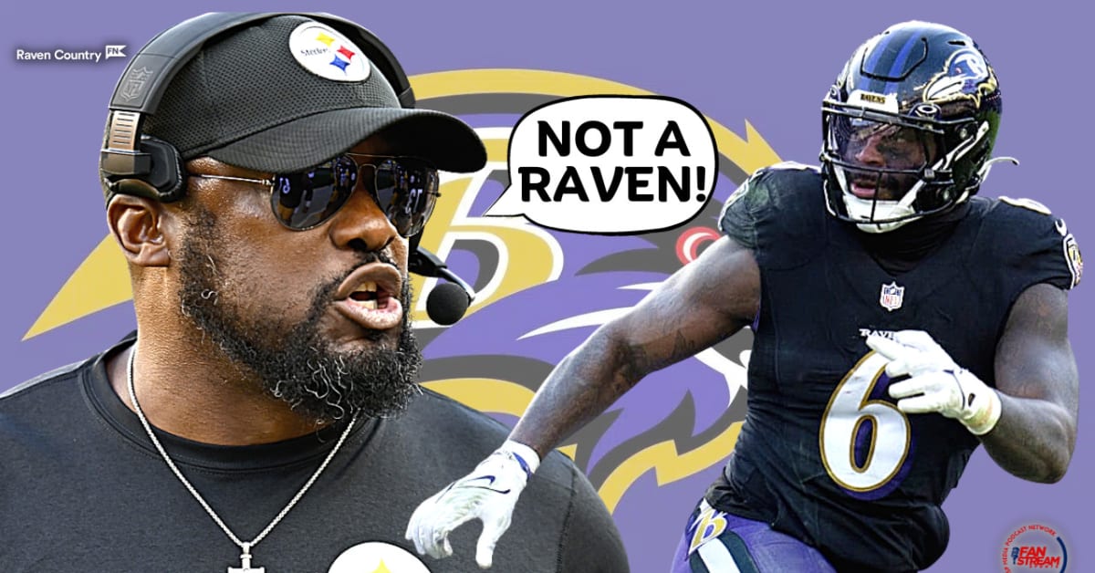 'Not A Raven!' Baltimore Vs. Pittsburgh Steelers Rivalry Means More To ...