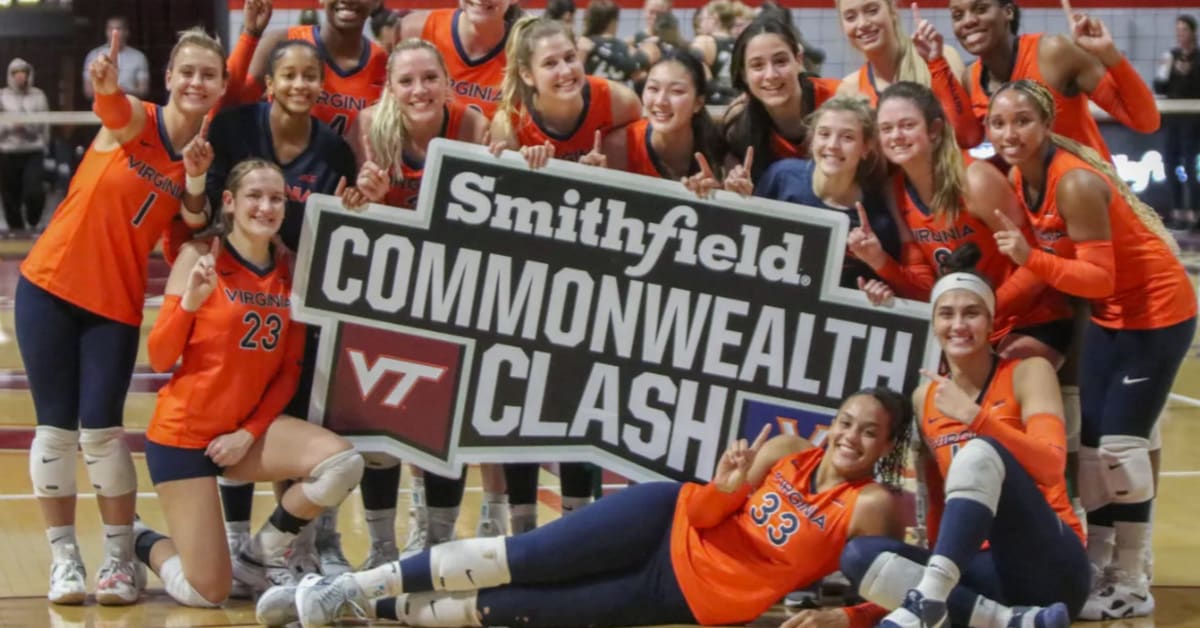 Virginia Volleyball Ends Season With Sweep Over Rival Virginia Tech