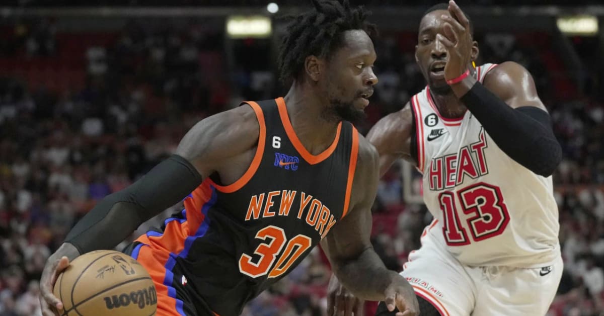 New York Knicks Injuries: Julius Randle Leaves Game Vs. Miami Heat ...