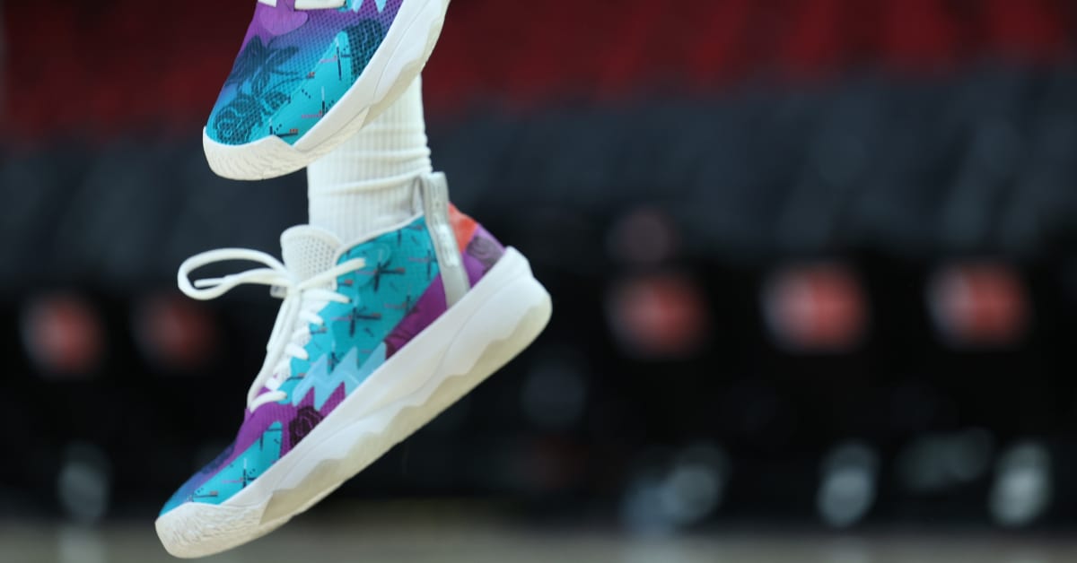 Damian Lillard Debuts Adidas Shoes in PDX Colorway Sports