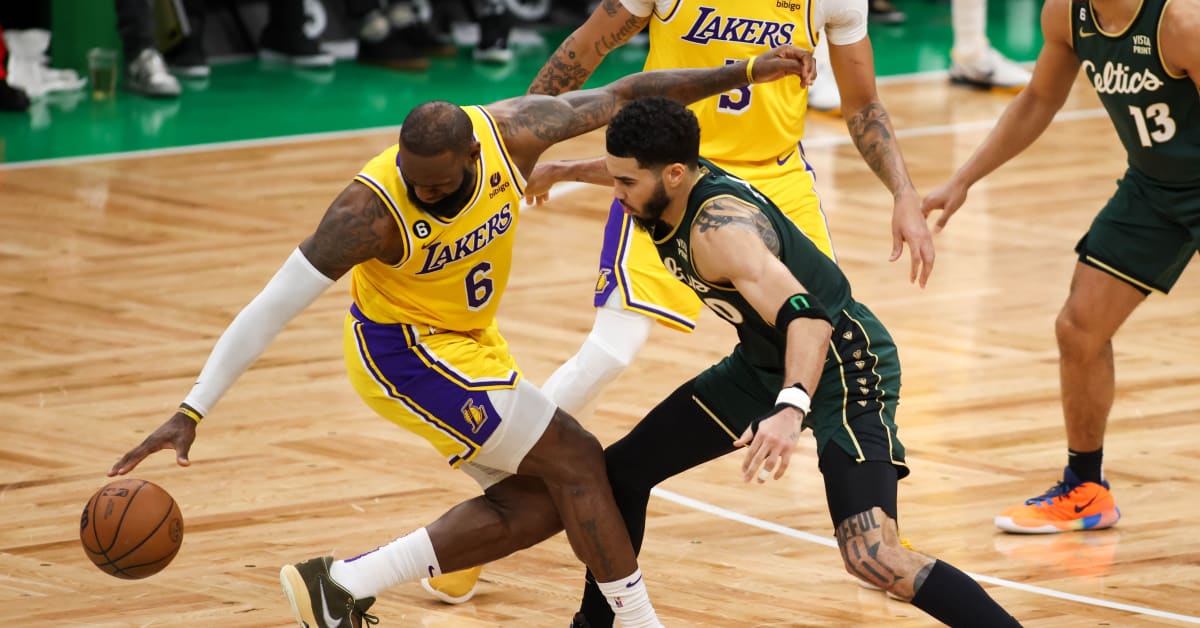 LeBron James Wears Green LeBron 20 in Boston - Sports Illustrated