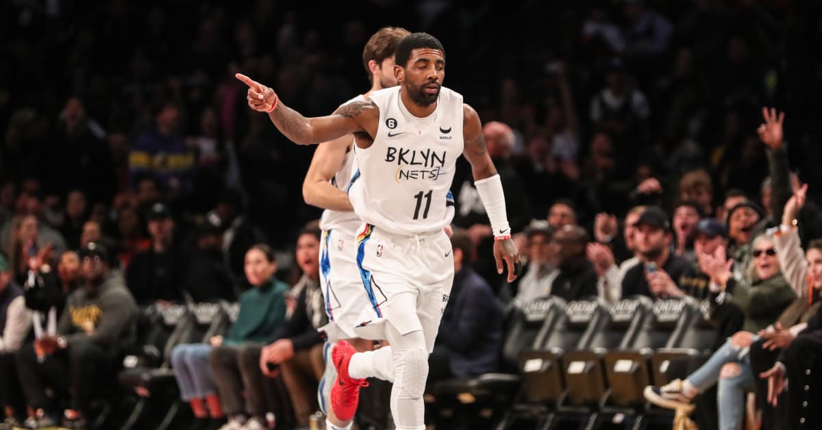 Kyrie irving wearing discount jordans