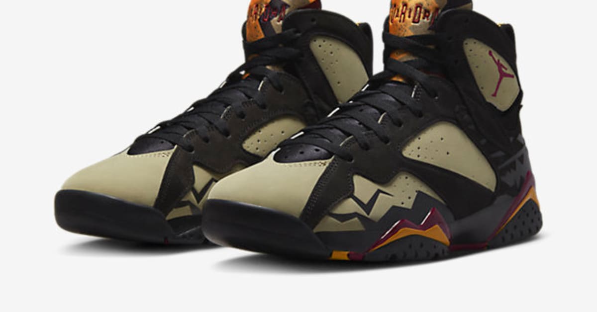 Black clearance jordan 7