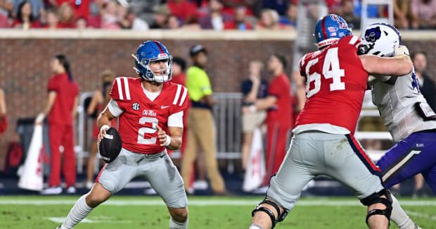 No. 22 Ole Miss Cruises To Blowout Win Over Central Arkansas