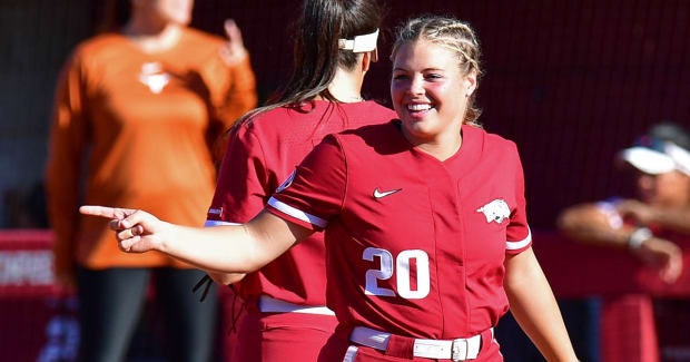 Arkansas Razorback Hannah Gammill Lost Battle with Texas Longhorn Pitcher Hailey Dolcini, but May Have Won War for the NCAA Softball Super Regional