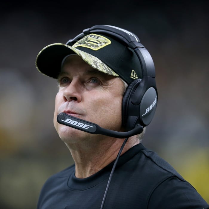 New Orleans Saints head coach Sean Payton