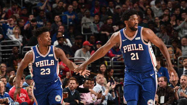 Joel Embiid S Post On Social Media Incites Jimmy Butler To Recruit