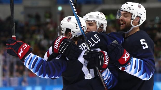 Winter Olympics: U.S. ice hockey gets shutout by O.A.R. - Sports