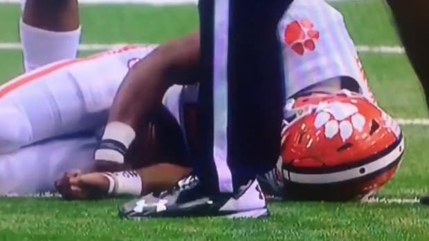 Kelly Bryant Injury Exits Game After Late Hit At His Leg