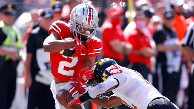 Ohio State Buckeyes WR Marvin Harrison Jr. Draft Stock Continues To Rise -  Sports Illustrated Ohio State Buckeyes News, Analysis and More