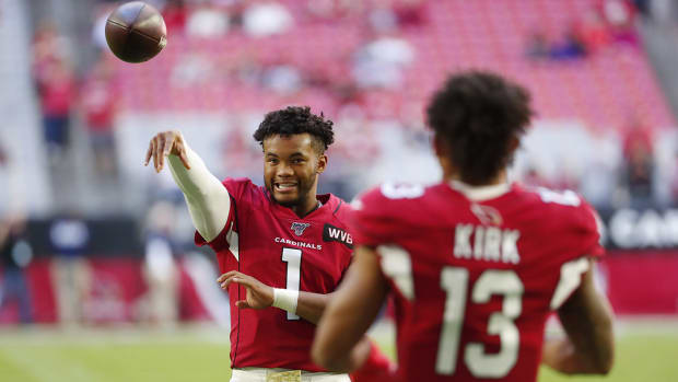 Arizona Cardinals Legend Larry Fitzgerald Praises Kyler Murray's Growth,  Maturity - Sports Illustrated Arizona Cardinals News, Analysis and More