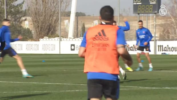 Marco Asensio continues preparations for Villarreal clash