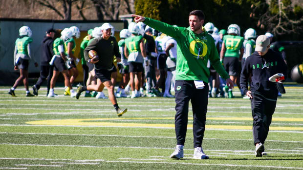 Dan Lanning Spring Practice No.2 Cropped