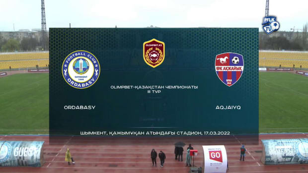 Kazakhstan Premier League: Ordabasy Shymkent 2-0 Akzhayik Uralsk