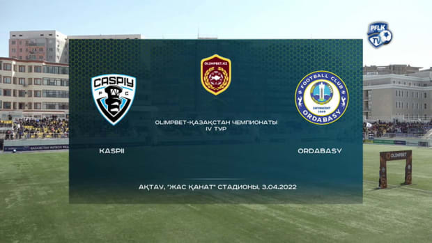 Kazakhstan Premier League: Kaspij Aktau 2-1 Ordabasy