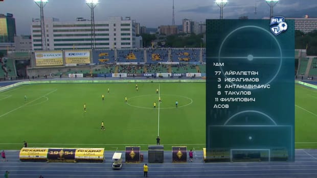 Kazakhstan Premier League: Kairat 0-3 Atyrau