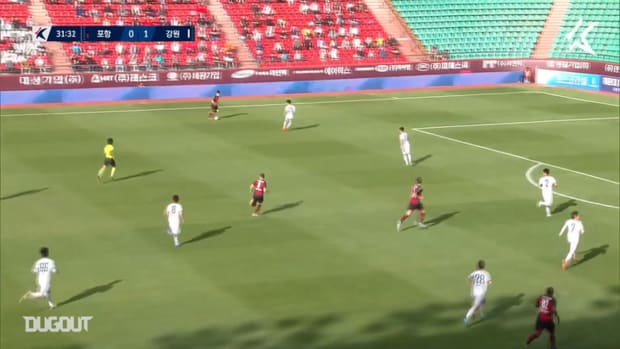 Mario Kvesić volley against Gangwon