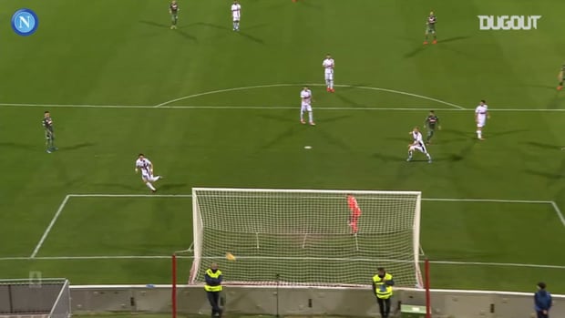 Dries Mertens' superb goal sinks Cagliari Calcio