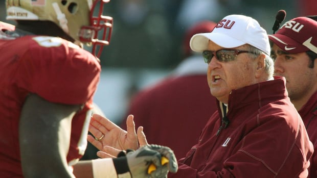 Bobby Bowden coaching for Florida State