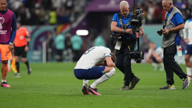 Harry Kane devastado tras fallar penal