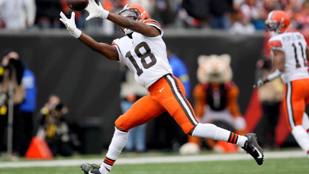 August 21, 2017: Cleveland Browns defensive back J.D. Harmon (41) during  the NFL football game between the New York Giants and the Cleveland Browns  at First Energy Stadium in Cleveland, Ohio. JP