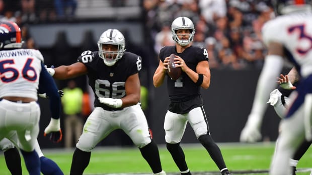 Las Vegas Raiders Signed Center Hroniss Grasu to the Active Roster - Sports  Illustrated Las Vegas Raiders News, Analysis and More