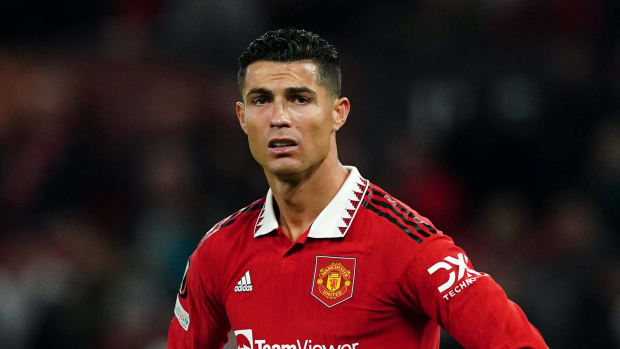 Cristiano Ronaldo frustrado con Manchester United