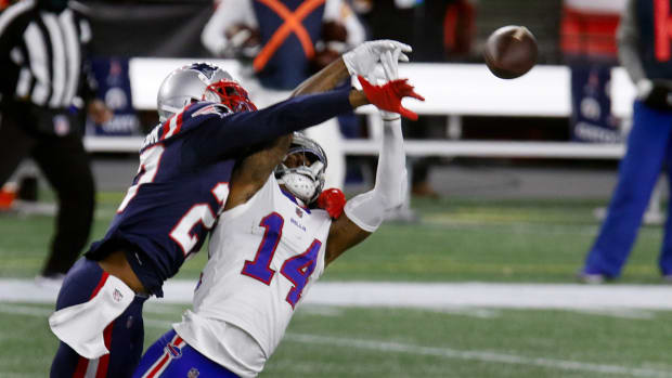 The New England Patriots vs. the Buffalo Bills at Gillette Stadium