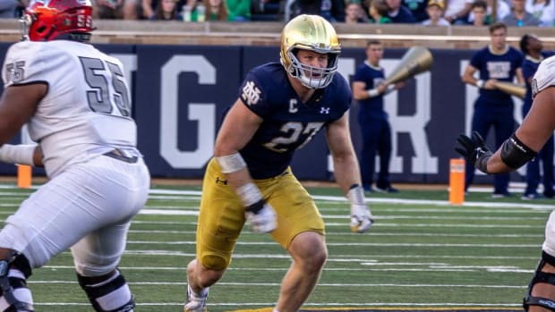 Where Notre Dame ranks in Pro Football Focus preseason top 25