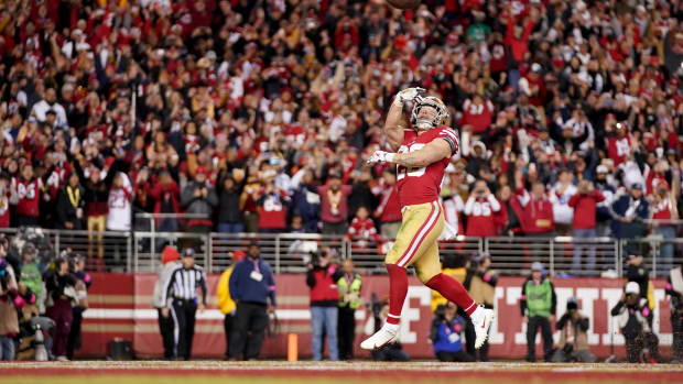 Christian McCaffrey and San Francisco 49ers fall to Philadelphia Eagles in  NFC Championship - Sports Illustrated All Cardinal News, Analysis and More