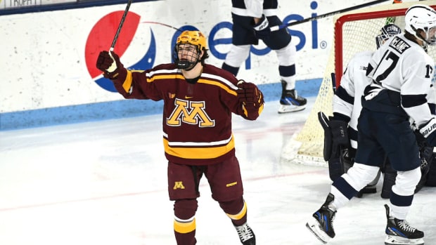 Coyotes select Gophers commit Logan Cooley 3rd overall in NHL Draft -  Sports Illustrated Minnesota Sports, News, Analysis, and More