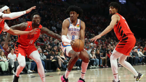 Swinging For The Fences: Grading The OKC Thunder's 2022 NBA Draft Haul -  Sports Illustrated Oklahoma City Thunder News, Analysis and More