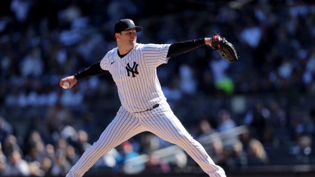 Ace pitcher Gerrit Cole set the Yankees Opening Day strikeout record.