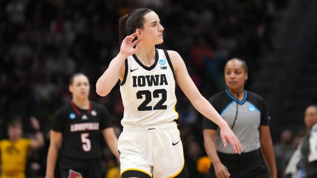 Iowa's Caitlin Clark, Kylie Feuerbach have their own Cubs-White