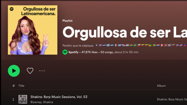 Portada de playlist de Spotify