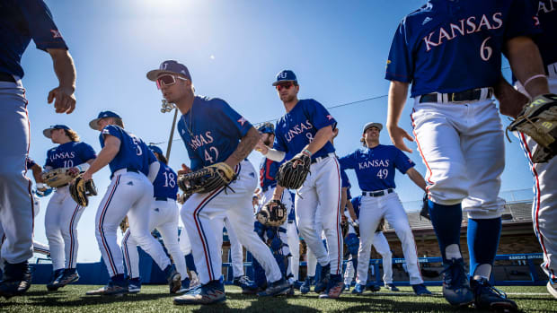 Ireland impresses, but Kansas Jayhawks Baseball drops 2 of 3 against  Belmont Bruins - Blue Wings Rising