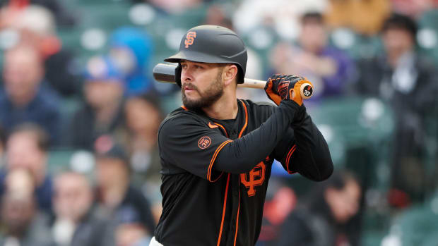 SF Giants recall OF Cal Stevenson, place Brandon Crawford on IL - Sports  Illustrated San Francisco Giants News, Analysis and More