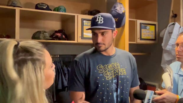 Tampa Bay Rays' Zach Eflin Forced to Remove Wedding Ring vs. Pittsburgh  Pirates - Fastball