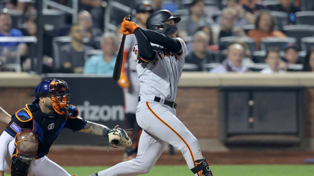 LaMonte Wade Jr.'s walk-off lifts SF Giants to 6-5 win over Guardians -  Sports Illustrated San Francisco Giants News, Analysis and More