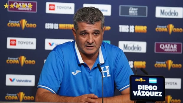 Diego Vázquez técnico de Honduras