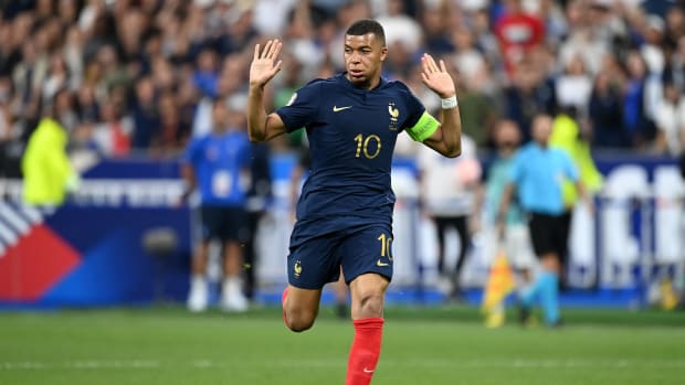 Kylian Mbappé durante el Fracias vs Grecia: Grupo B - UEFA EURO