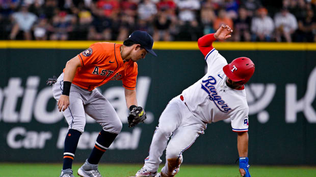 Texas Rangers Seek Split In Houston Astros Series: TV Channel, Streams,  Lineups - Sports Illustrated Texas Rangers News, Analysis and More