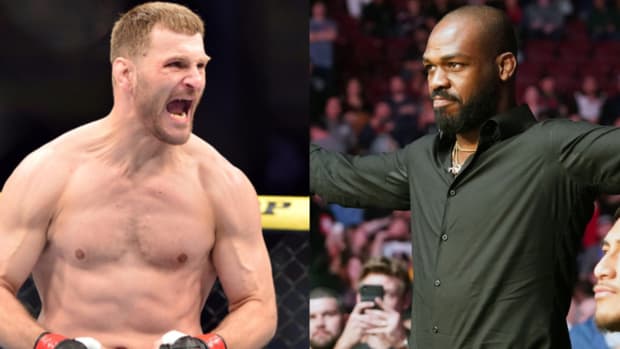 Stipe Miocic and Jon Jones.