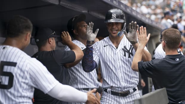 New York Yankees' Giancarlo Stanton Continues to Make Citi Field