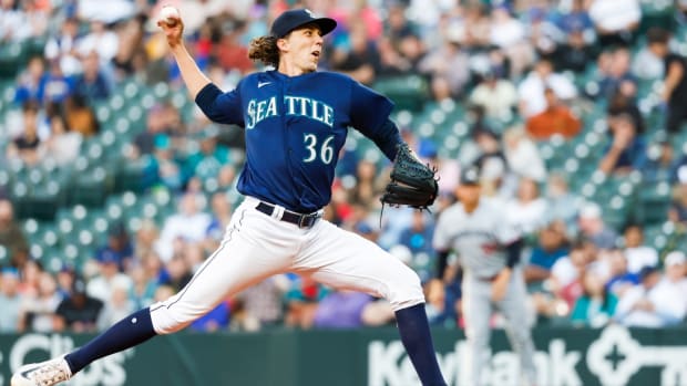 Seattle Mariners pitcher Logan Gilbert