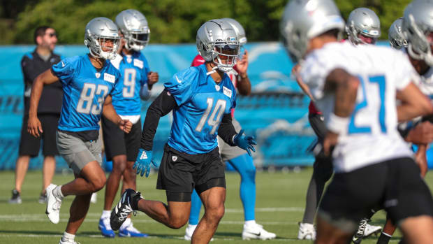 Detroit Lions depth at WR tested as St. Brown, Williams exit practice